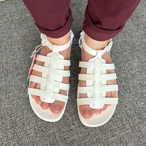 Sam & Libby Women's Abigail Fisherman Footbed Sandal size 8 1/2